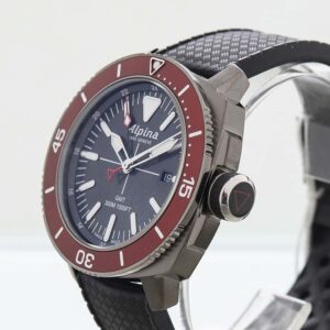 Alpina Seastrong Diver GMT Date Quartz Men's Watch Ref. AL-247LGBRG4TV6