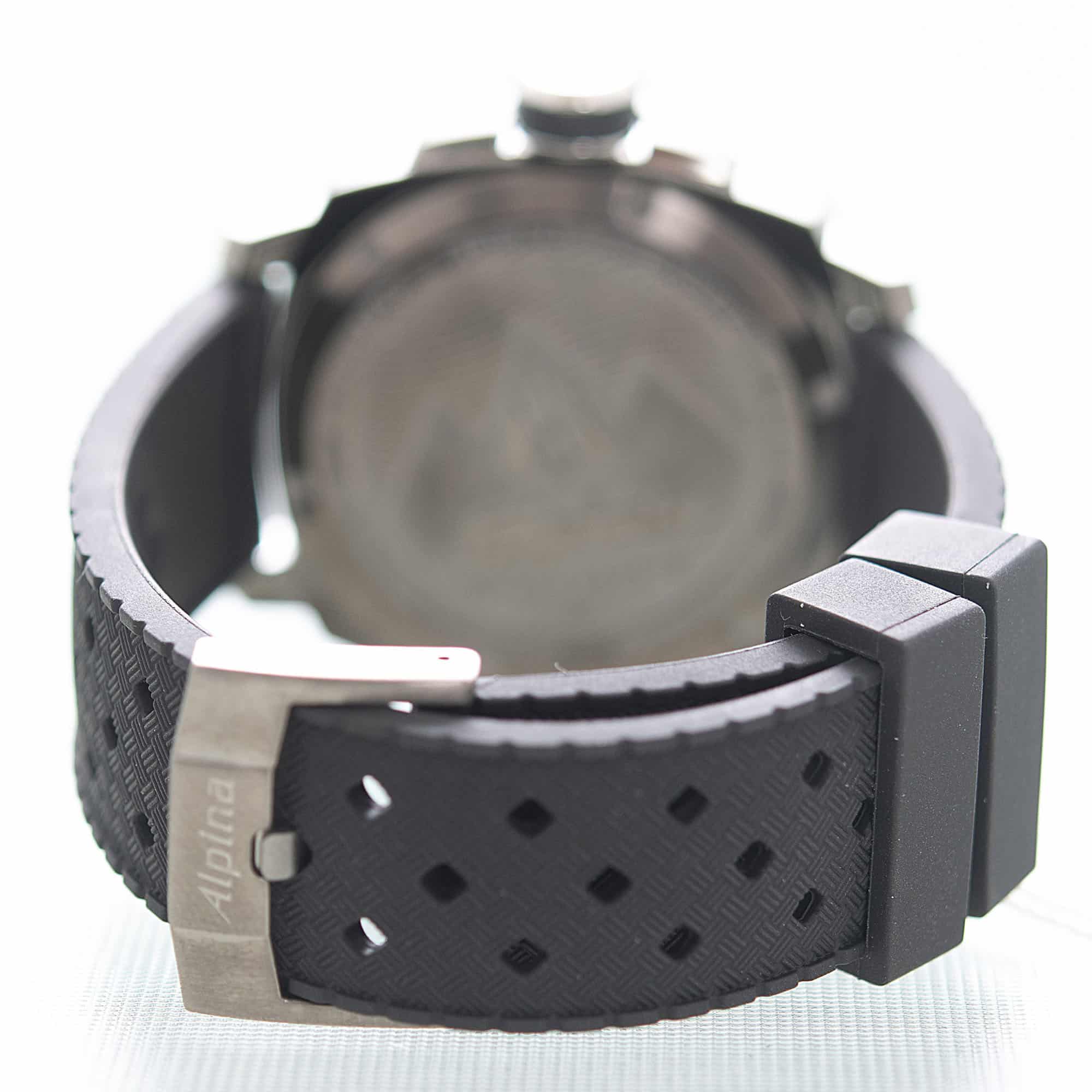 Alpina Seastrong Diver GMT Date Black Men's Quartz Watch Ref. AL-247LGG4TV6