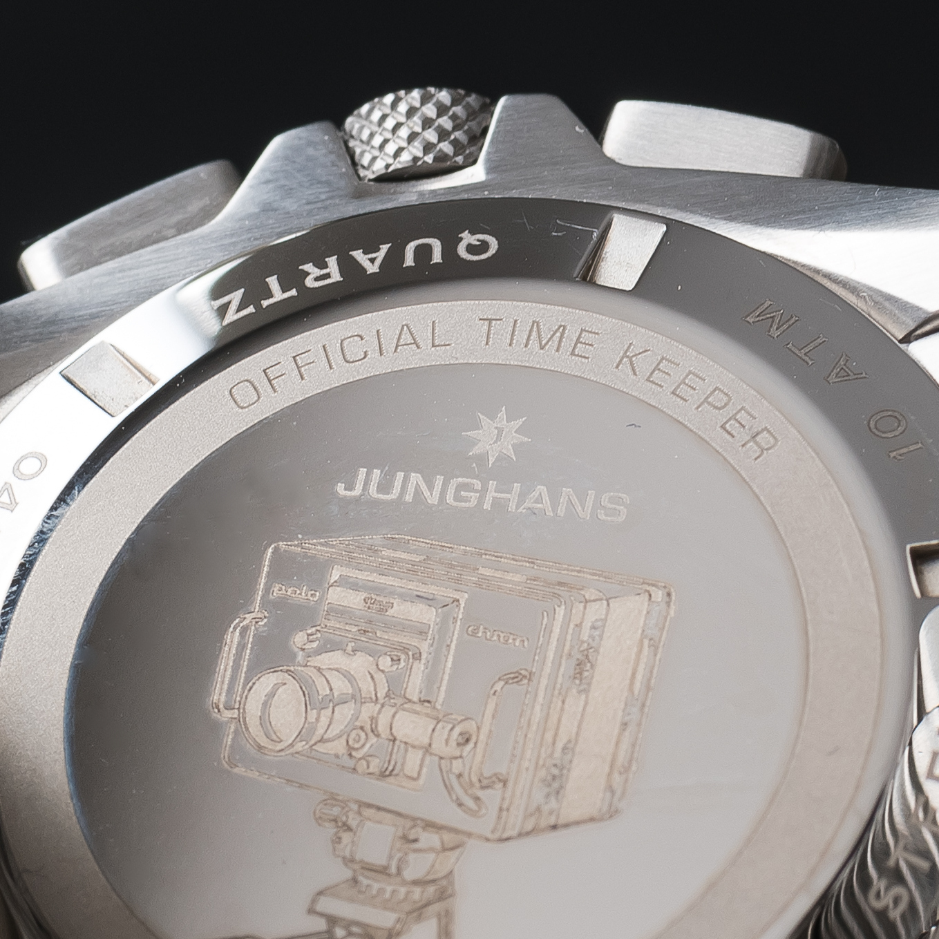 Junghans 1972 Chronoscope Quartz Chronometer watch 041/4262.44