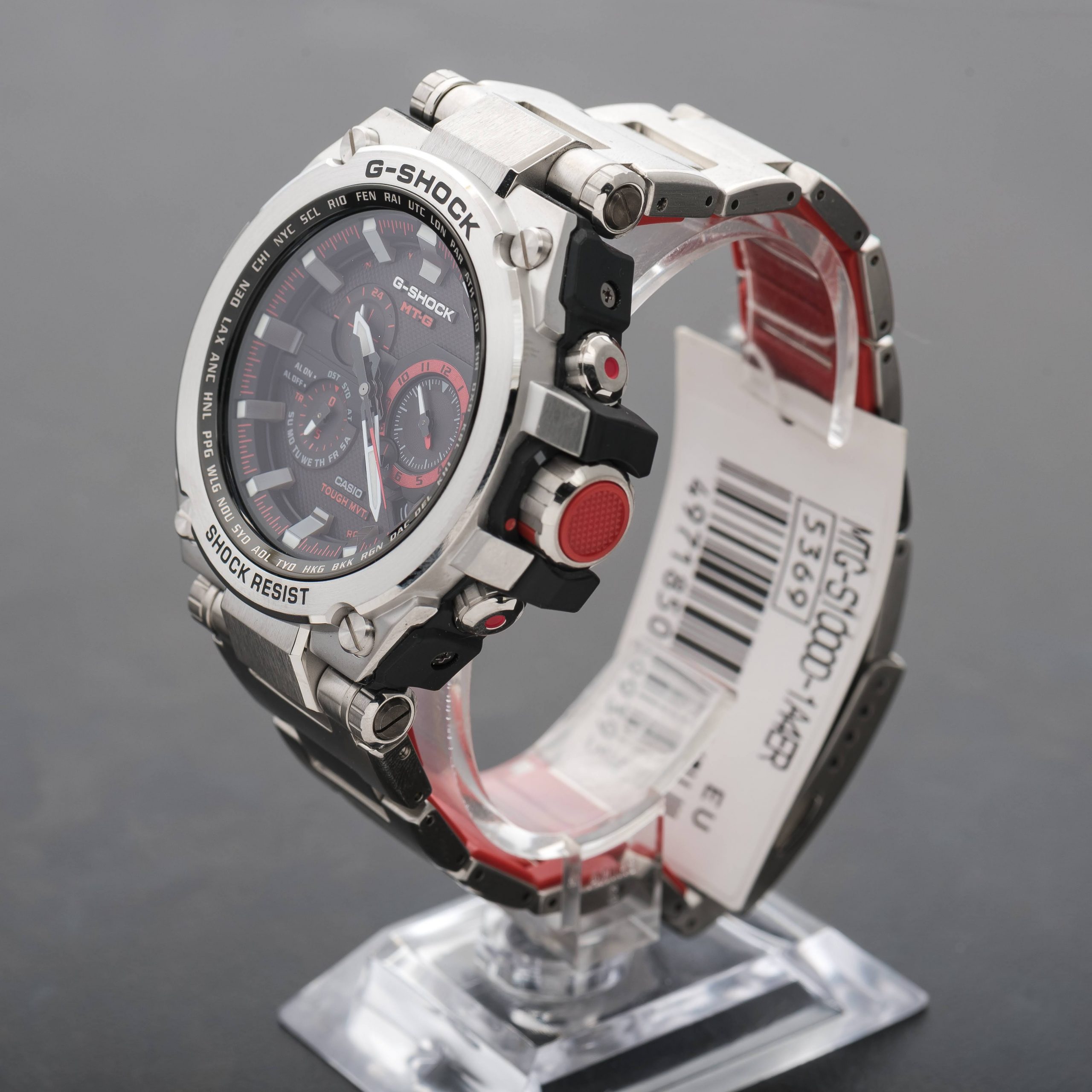 Casio G-Shock Analog MT-G Chronograph Radio Controlled Watch MTG-S1000D-1A4ER