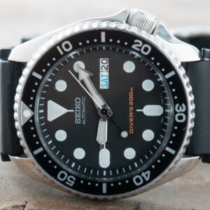 Seiko SKX007 Divers Watch Men Vintage Automatic Day Date ref. 7S26-0020