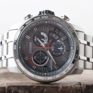 Citizen Chrono Time A-T Radio Controlled Chronograph Day Date Watch BY0100-51H