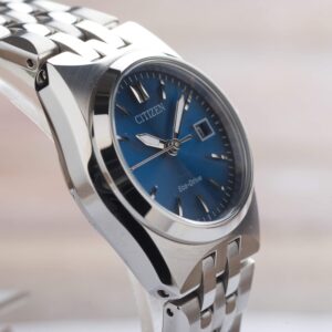Citizen Corso Date Stainless Blue Dial Date Ladies Watch EW2290-54L