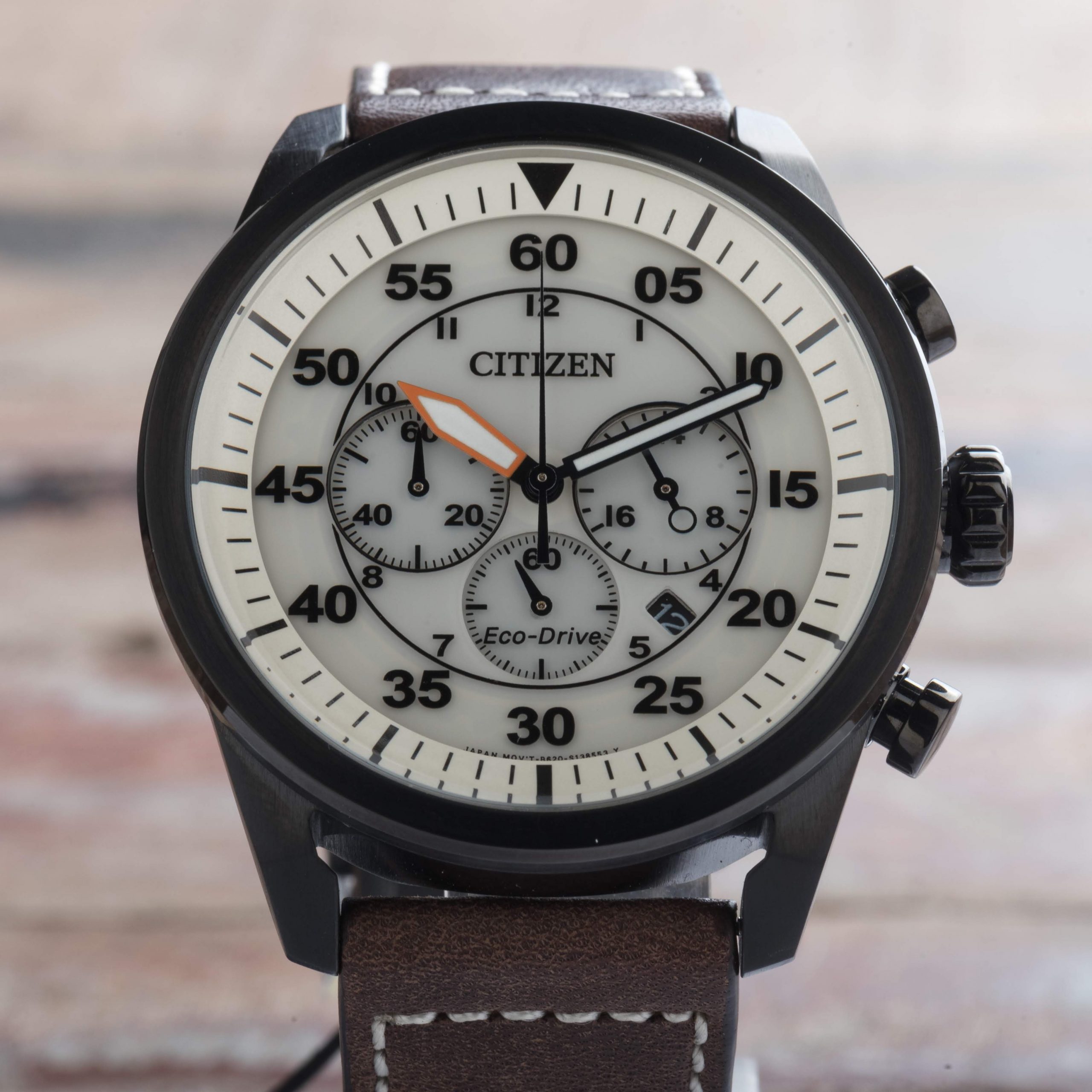 Citizen Eco-Drive Aviator Chronograph Date Men's Watch CA4215-04W