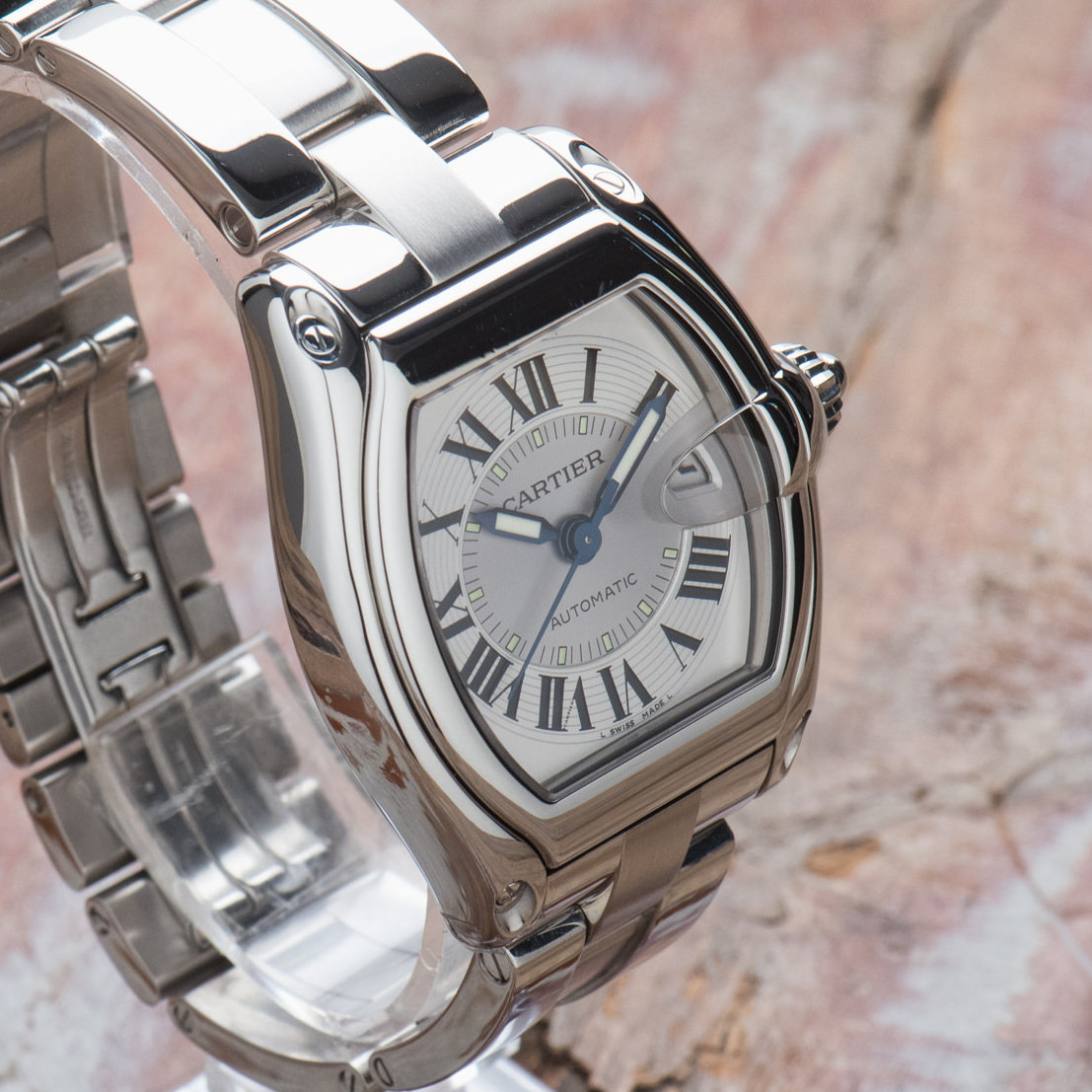 Cartier Roadster Automatic Stainless steel Date Ref. 2510