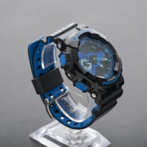 Casio G-Shock Men's Black Blue World Time Alarm Watch GA-110LP-1AER