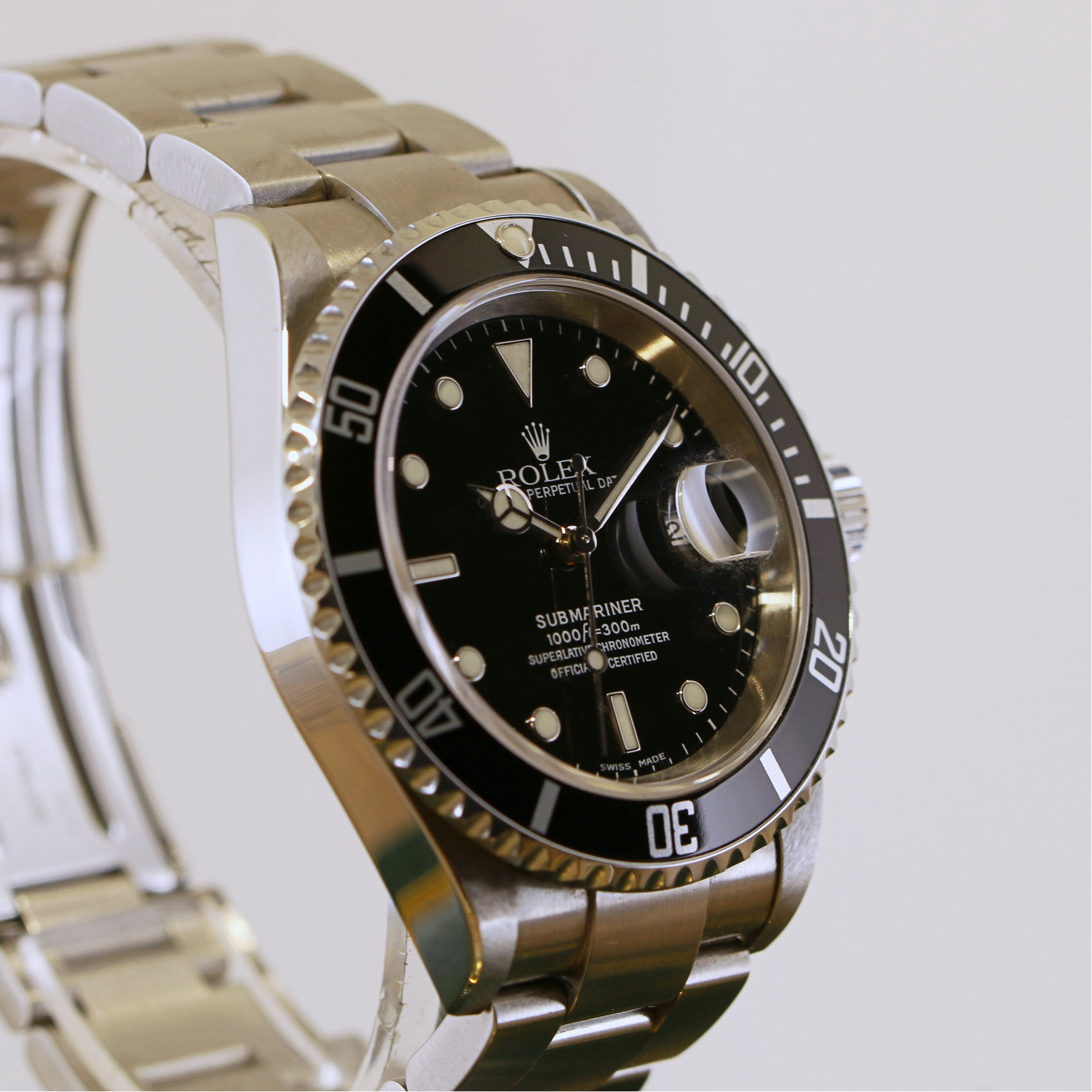 Rolex Submariner Black dial 16610 snF0