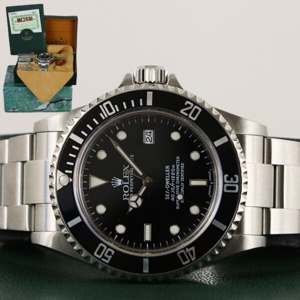 Rolex Sea Dweller 2002 16600 snY9